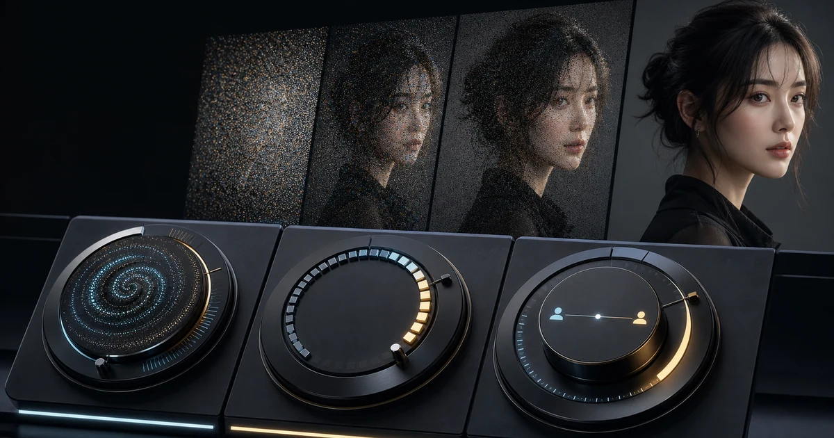 Sampler・CFG Scale・Stepsの最適値2026：どこを触れば画質が変わるのか のサムネイル